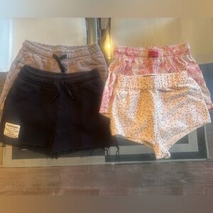 Assortment of designer kid’s shorts.